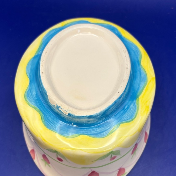 Mackenzie Childs King Ferry Chowder Bowl with Lid - Picture 5 of 6